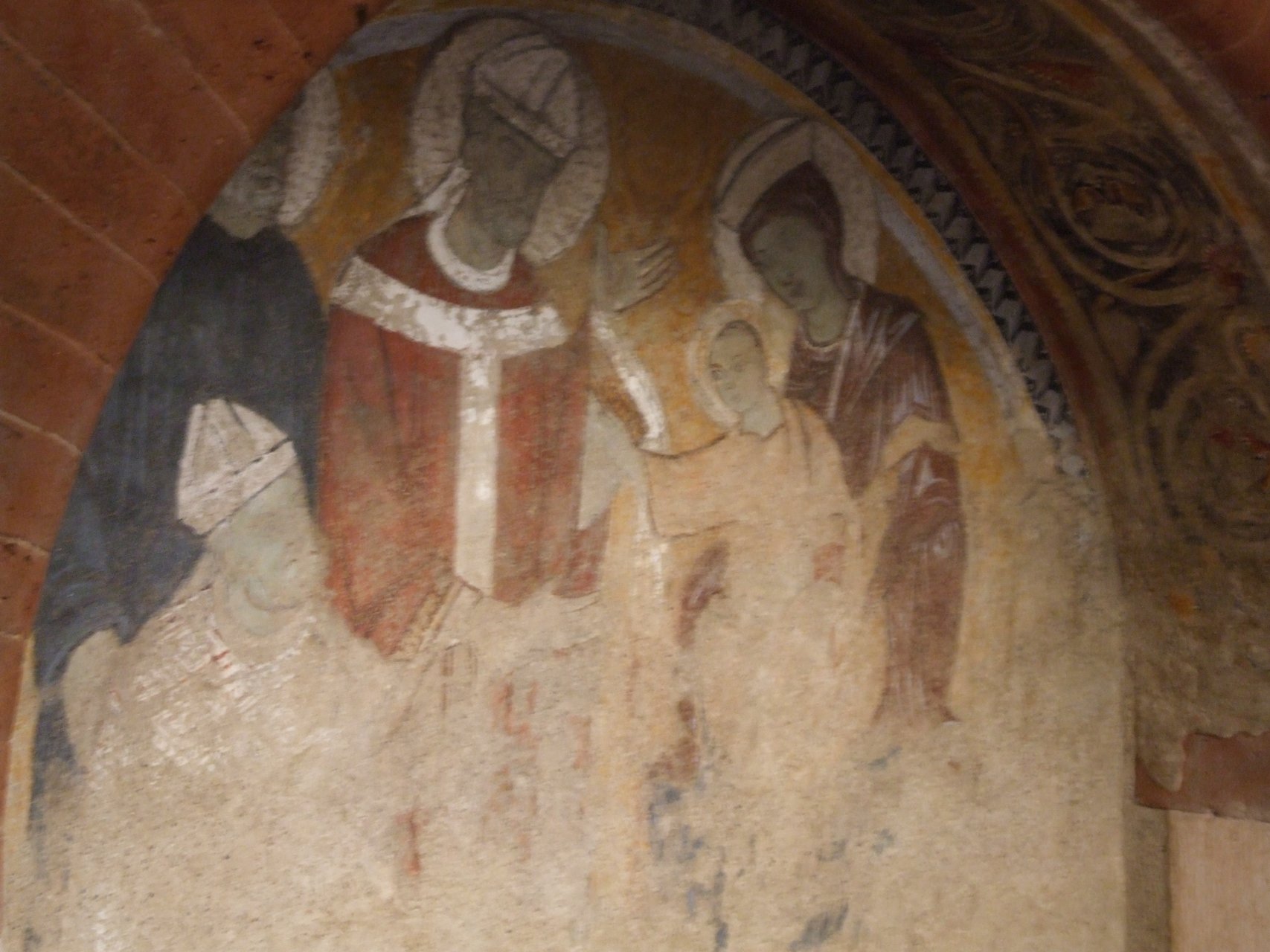 Malowidła ścienne w kaplicy San Vittorio in Ciel d'Oro