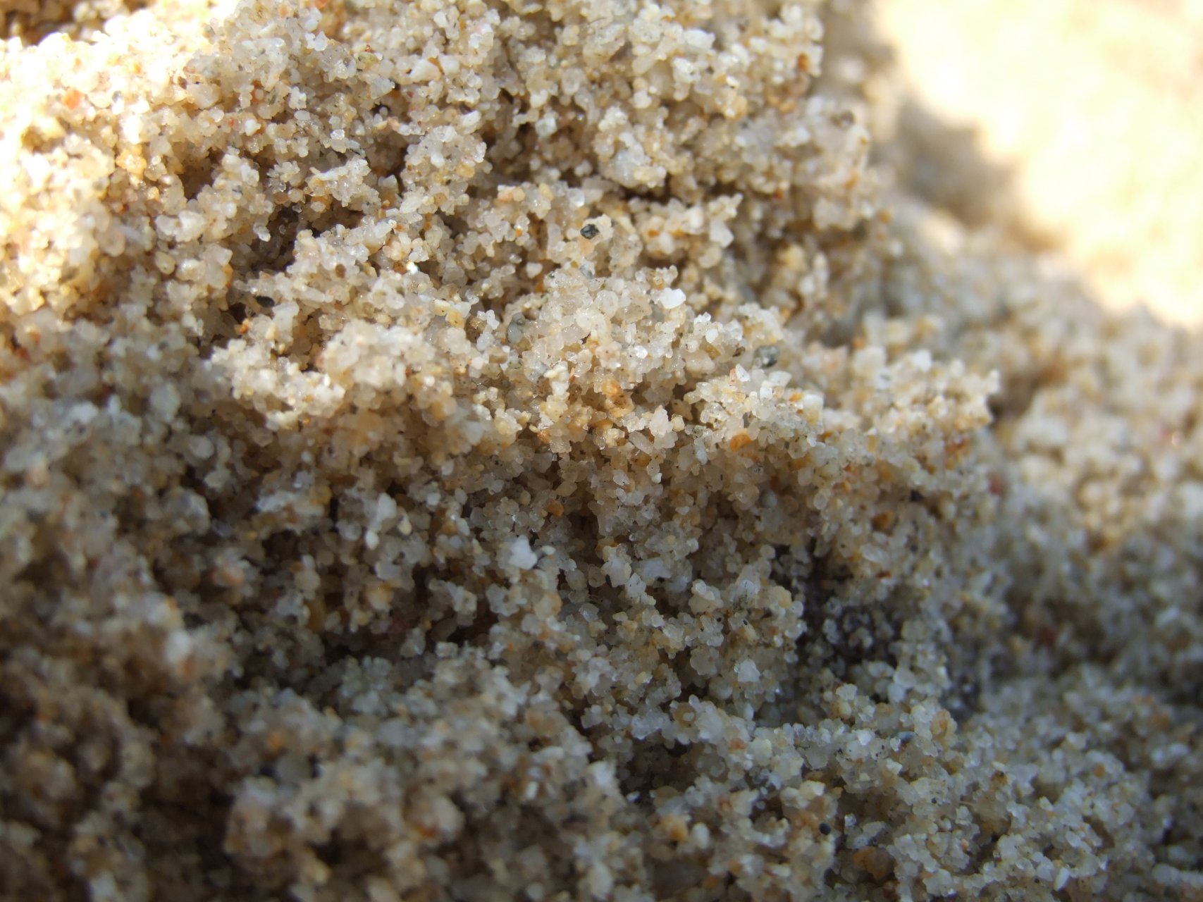 Drobinki piasku na plaży Pampelonne
