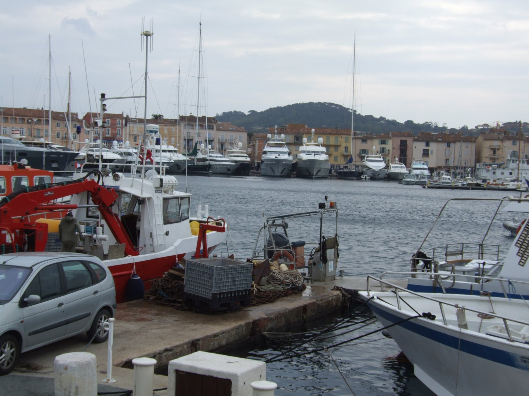 Stary port w Saint-Tropez