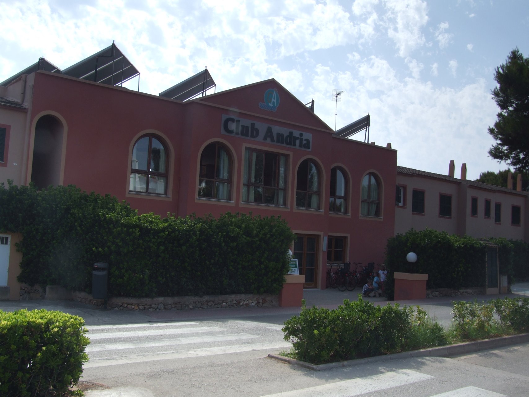 Hotel Club Andria - budynek główny