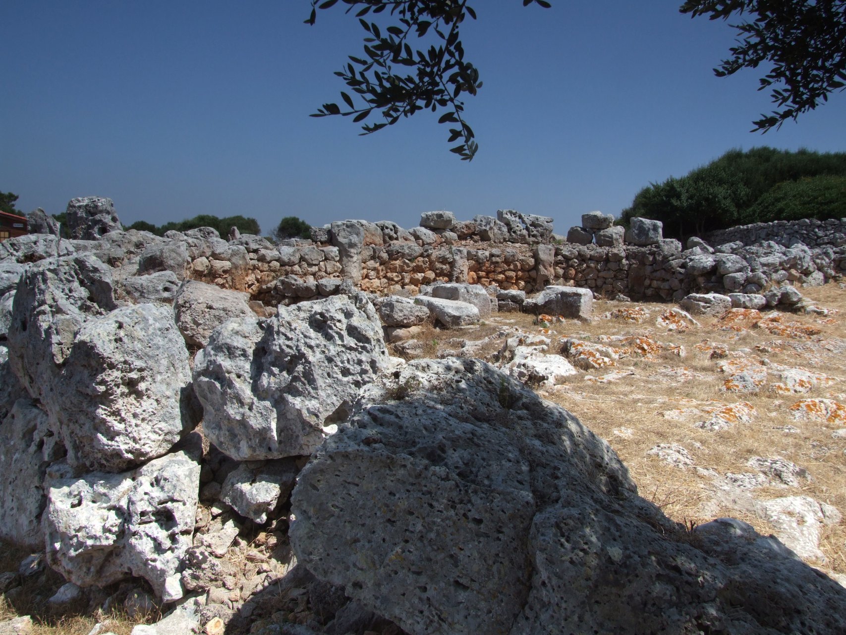 Ruiny prehistorycznej osady