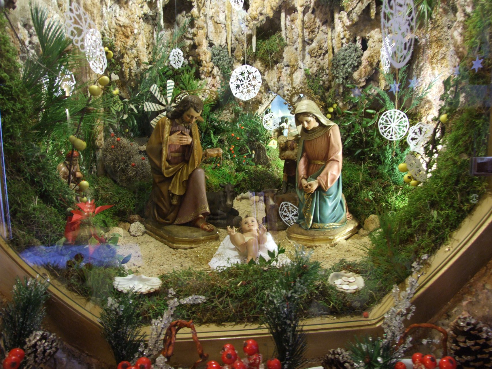 Szopka bożonarodzeniowa w Ermita de Bonany