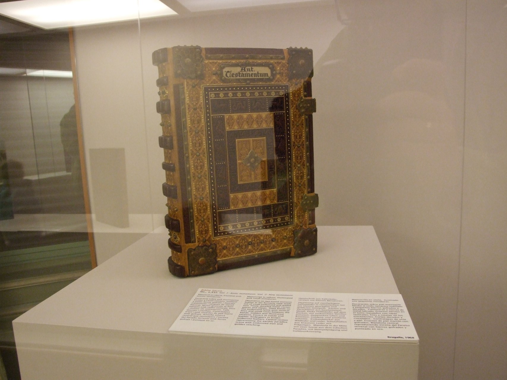 Stary Testament - zbiory Museu Palau March