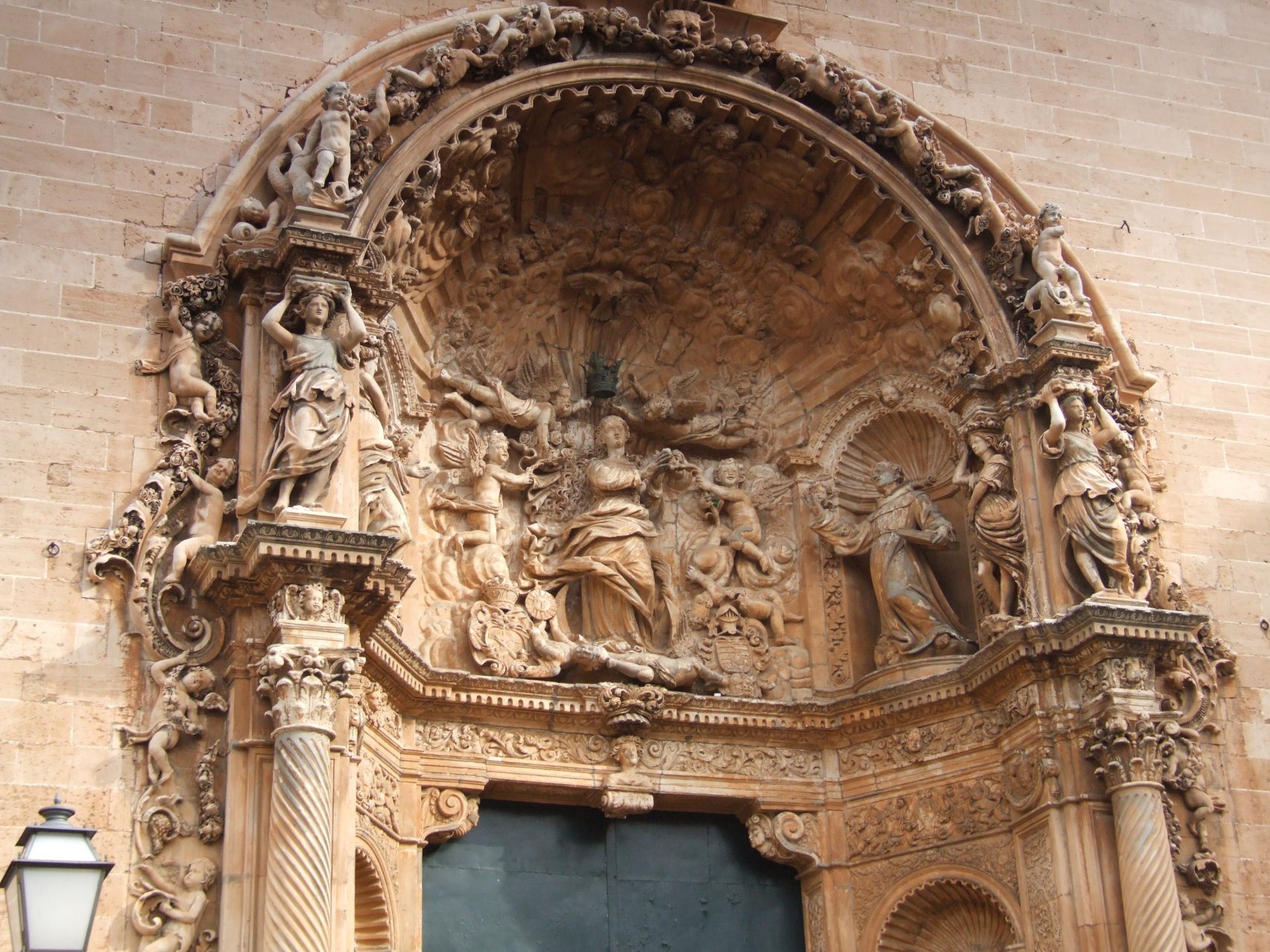 Portal główny katedry Sant Francesc