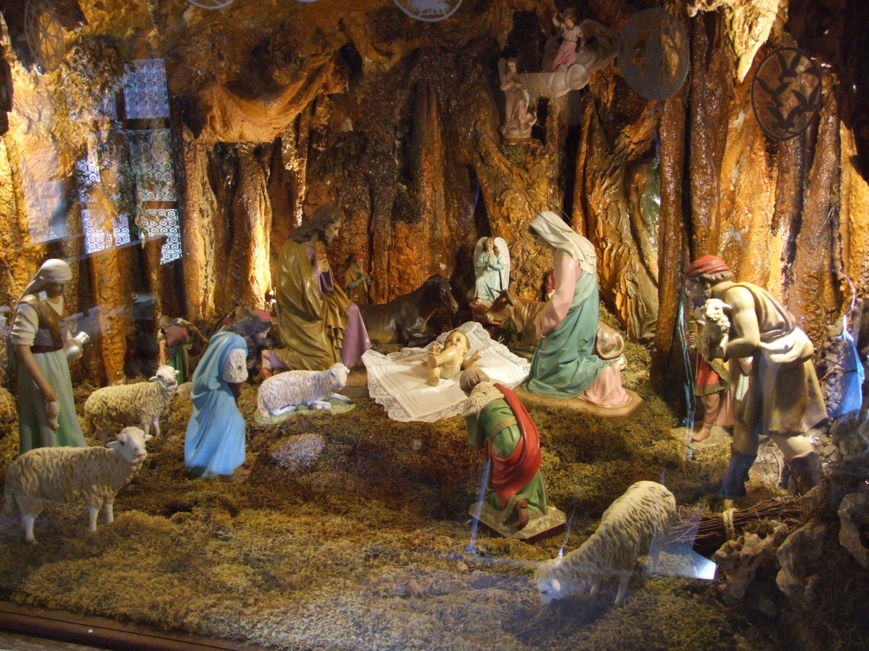 Szopka bożonarodzeniowa w Santuari de Cura