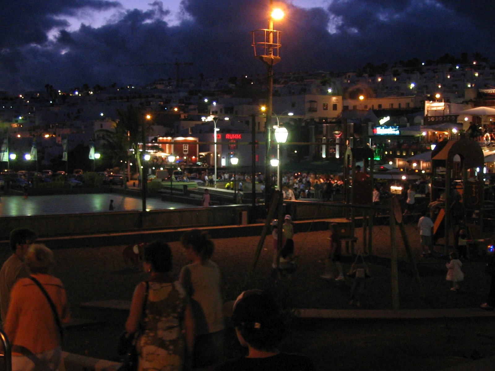 Puerto del Carmen nocą