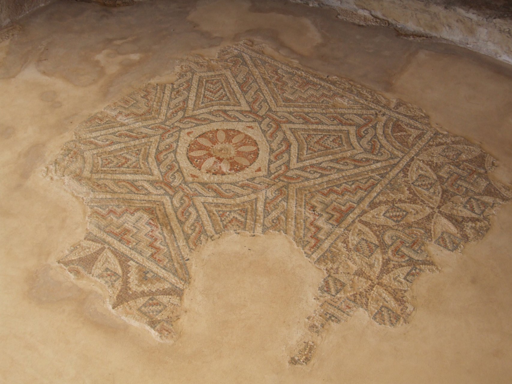 Mozaika podłogowa w willi Eustoliosa