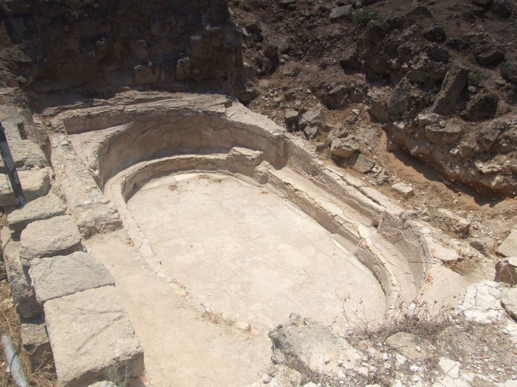 Ruiny hellenistycznych łaźni