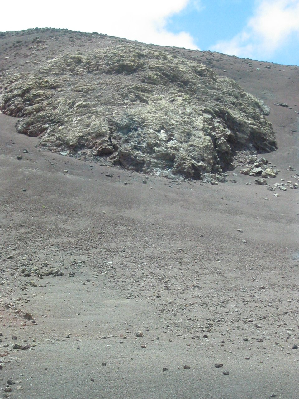 Ruta de los Volcanes - zastygła lawa