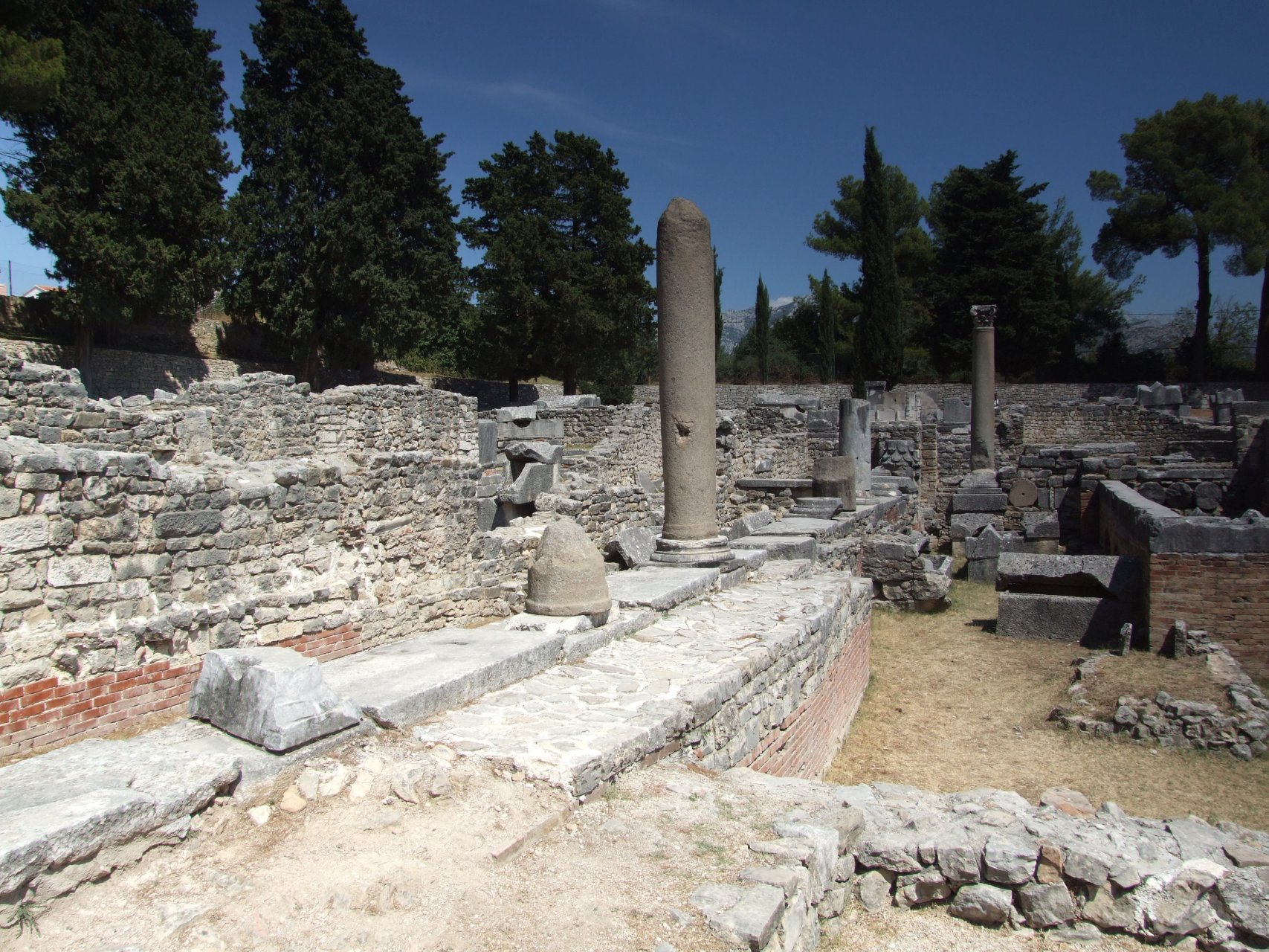 Ruiny wczesnochrześcijańskiej bazyliki