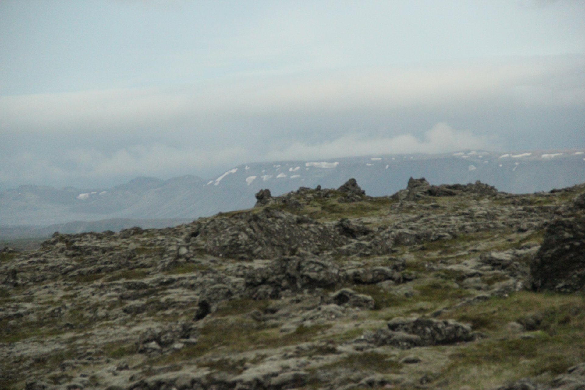 Wulkaniczny krajobraz Islandii