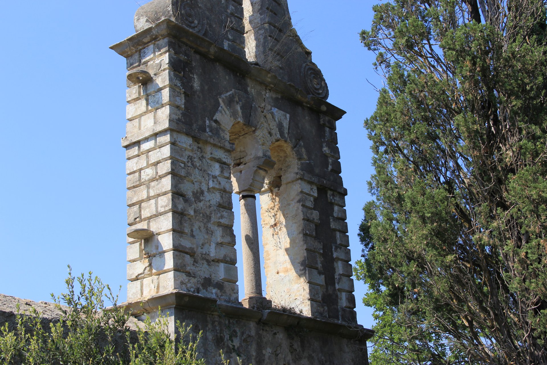 Ruiny klasztoru Arkoudíla