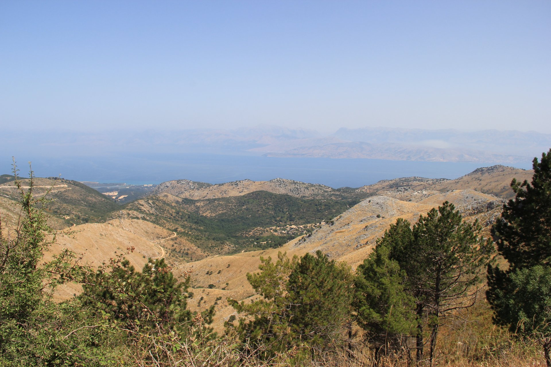 Widok z góry Pantokrátor