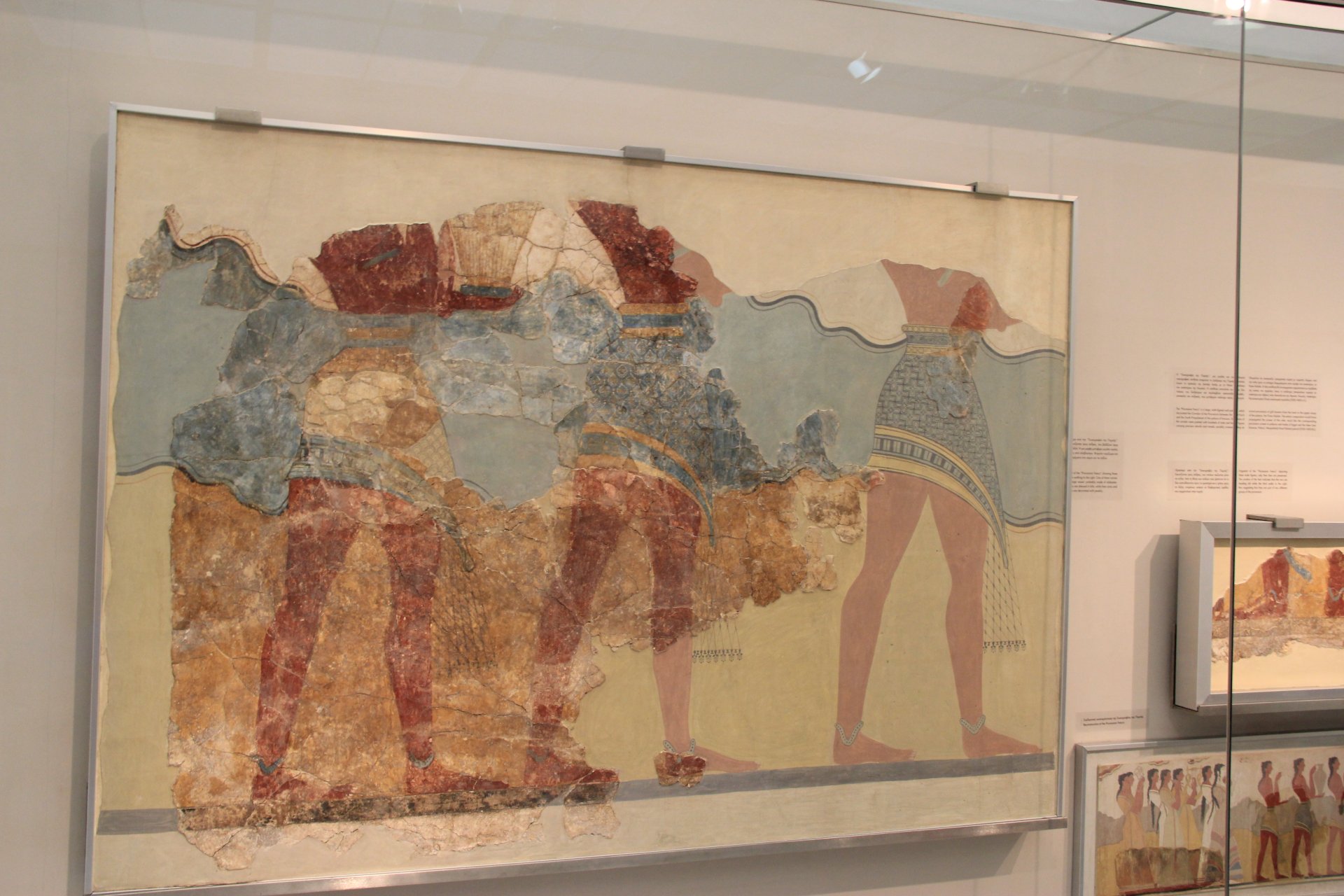 Rekonstrukcja fresku z Knossos