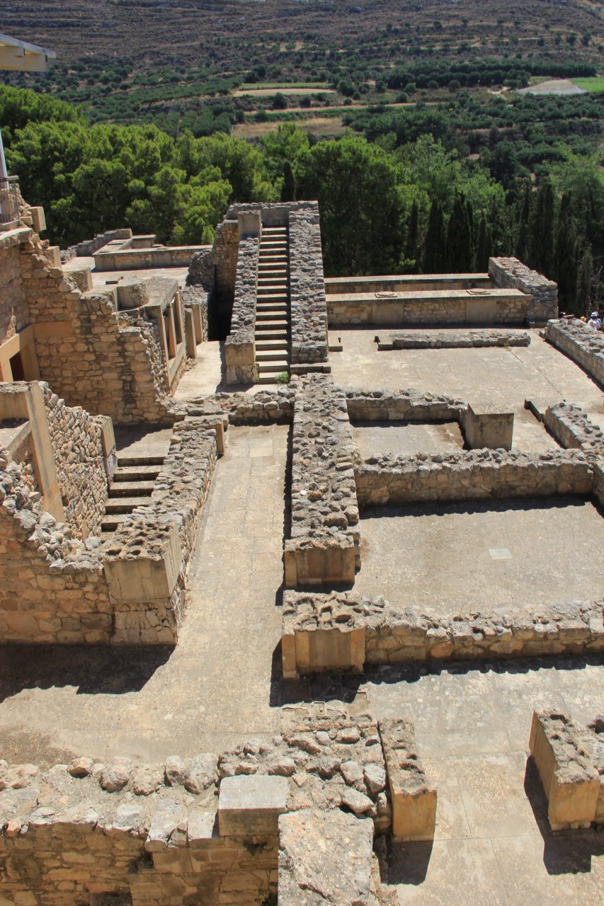 Ruiny pałacu w Knossos