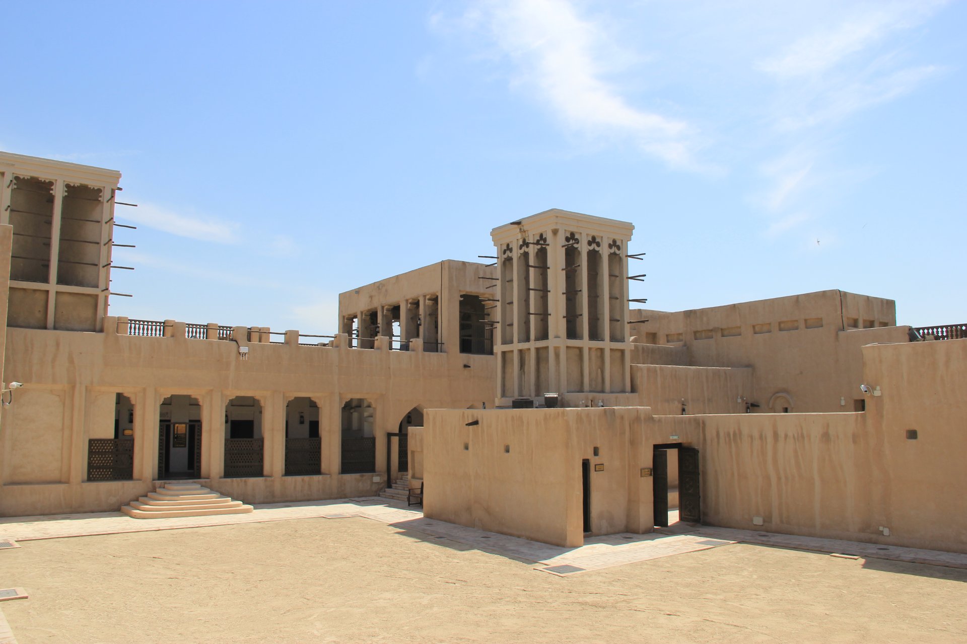 Dziedziniec pałacu Szejka Saeed Al Maktoum