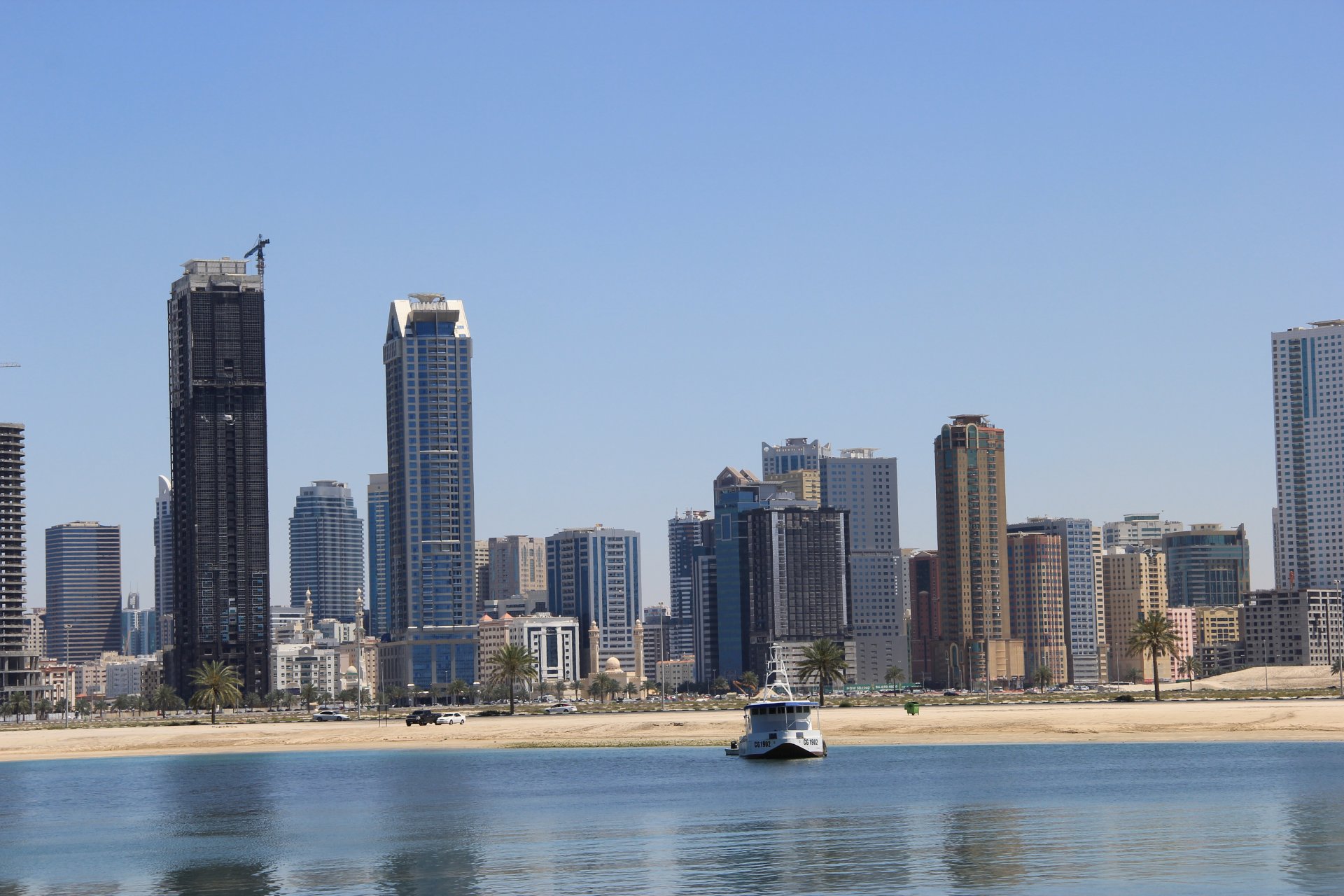 Panorama miasta Sharjah