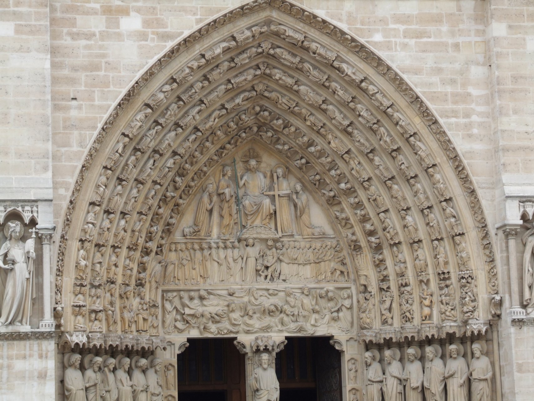 Katedra Notre-Dame - portal główny