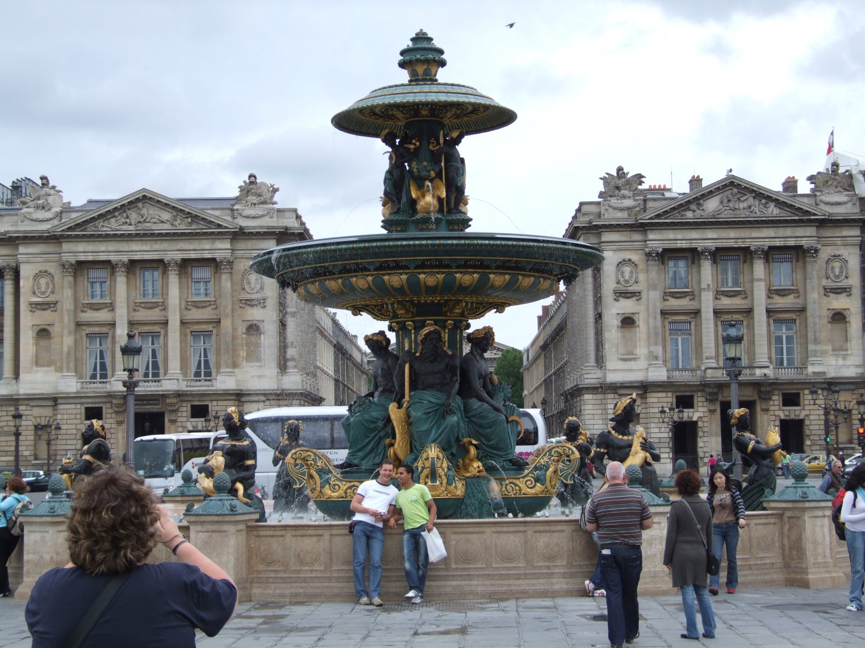 Place de la Concorde - fontanna
