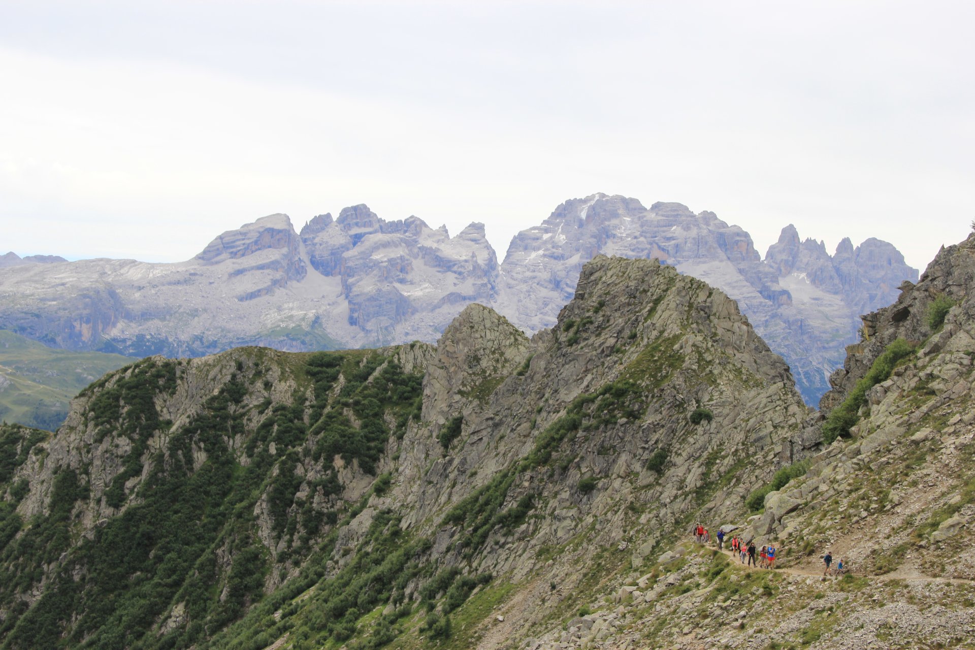 Widok z przełęczy Passo Ritort