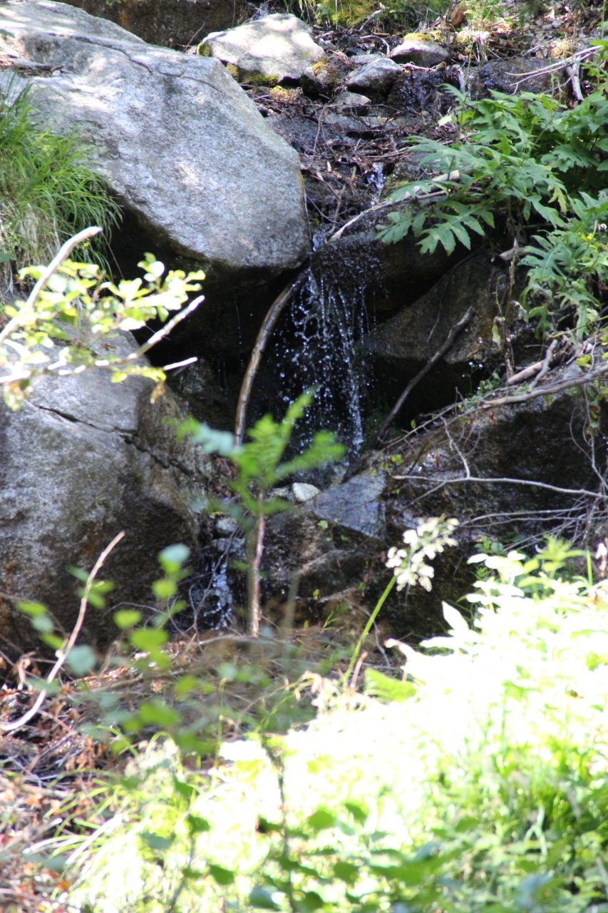 Mini wodospad w Dolinie Val Nambrone