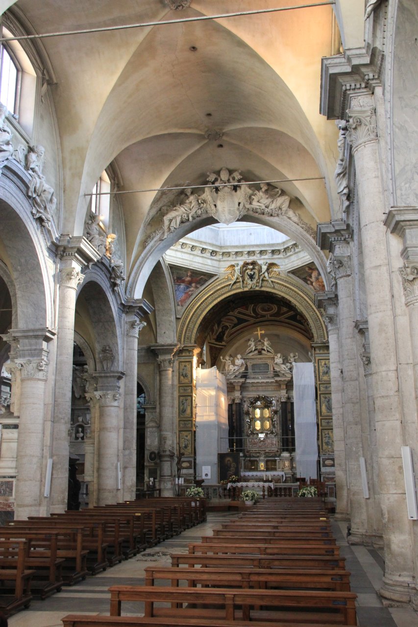 Wnętrze Bazyliki Santa Maria del Popolo