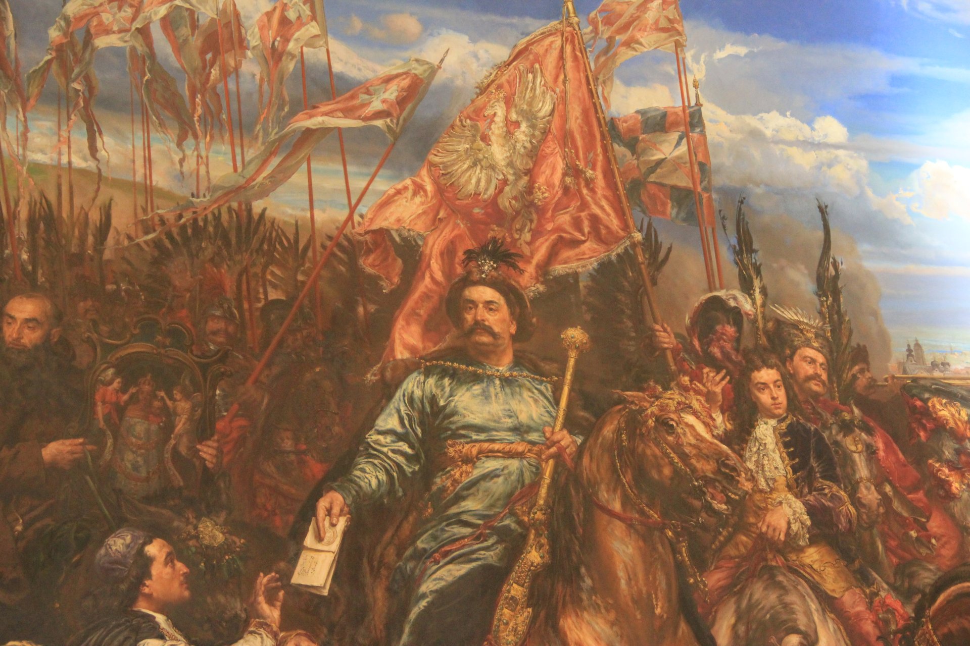 Zwycięstwo pod Wiedniem - obraz Jana Matejki w zbiorach Muzeum Watykańskiego