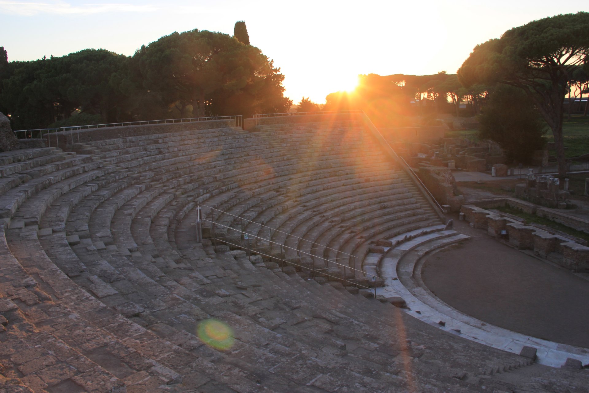 Teatr w Ostia Antica