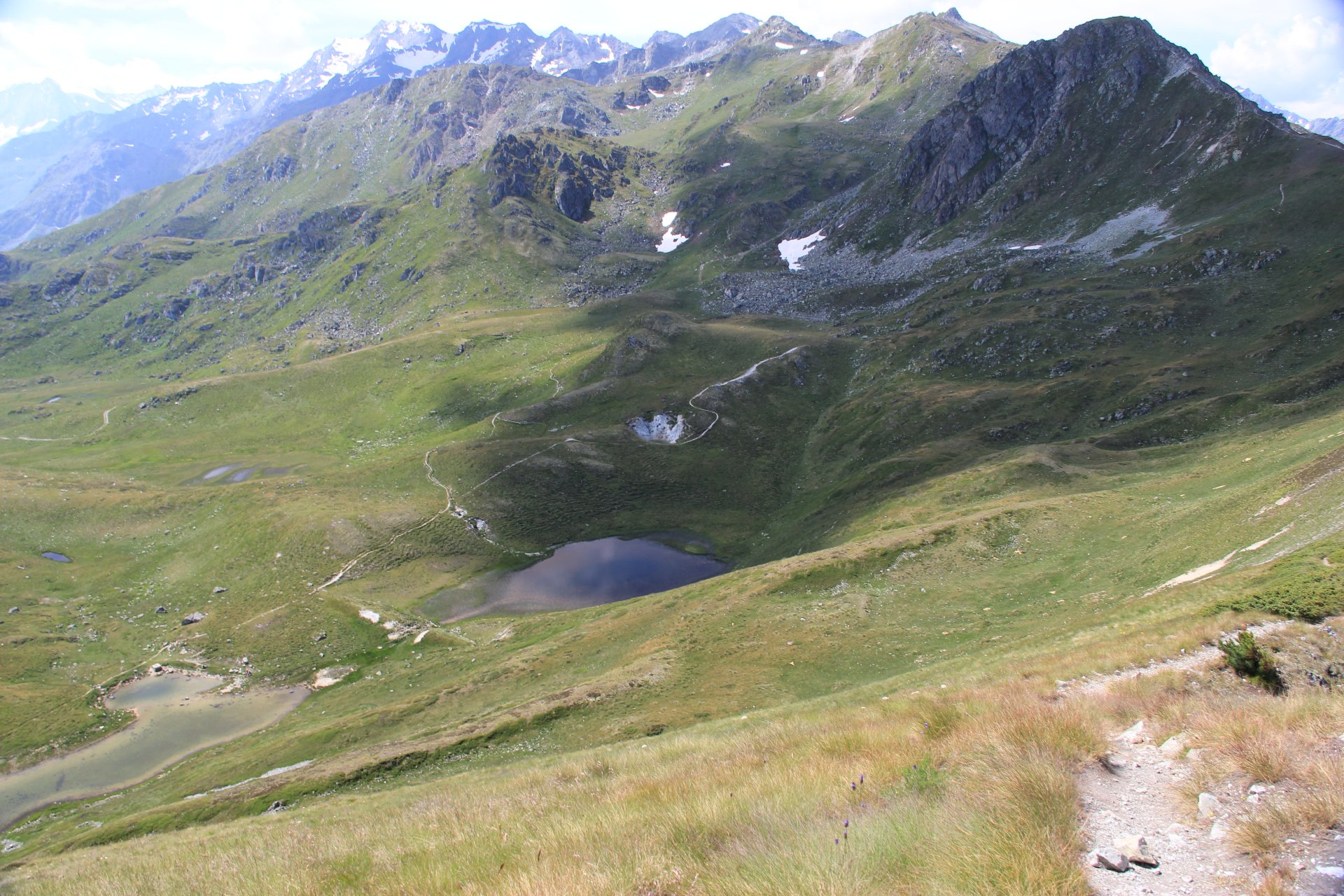 Górne partie doliny Val d'Heremence