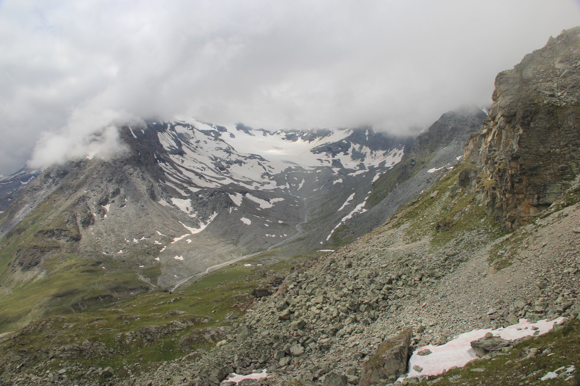 Widok z przełęczy Col des Roux