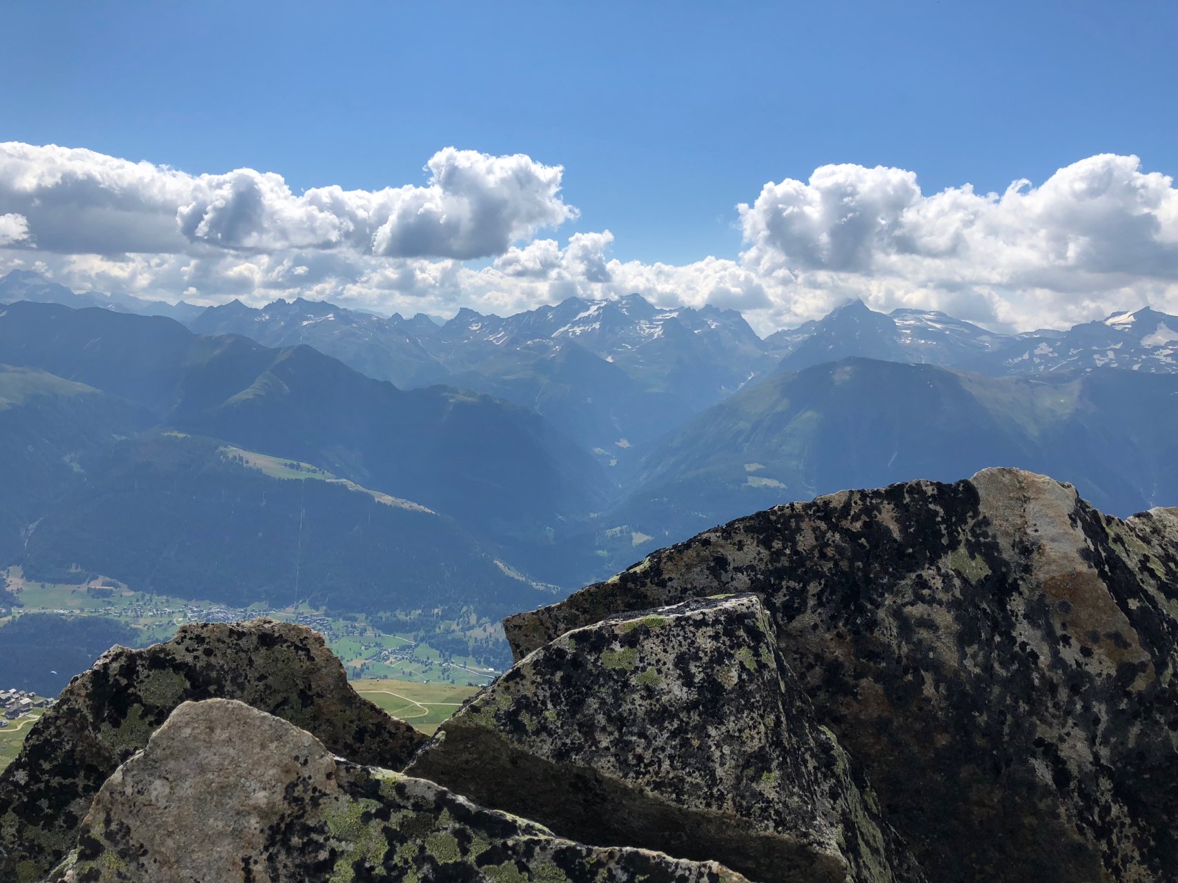 Panorama na Alpy Walijskie