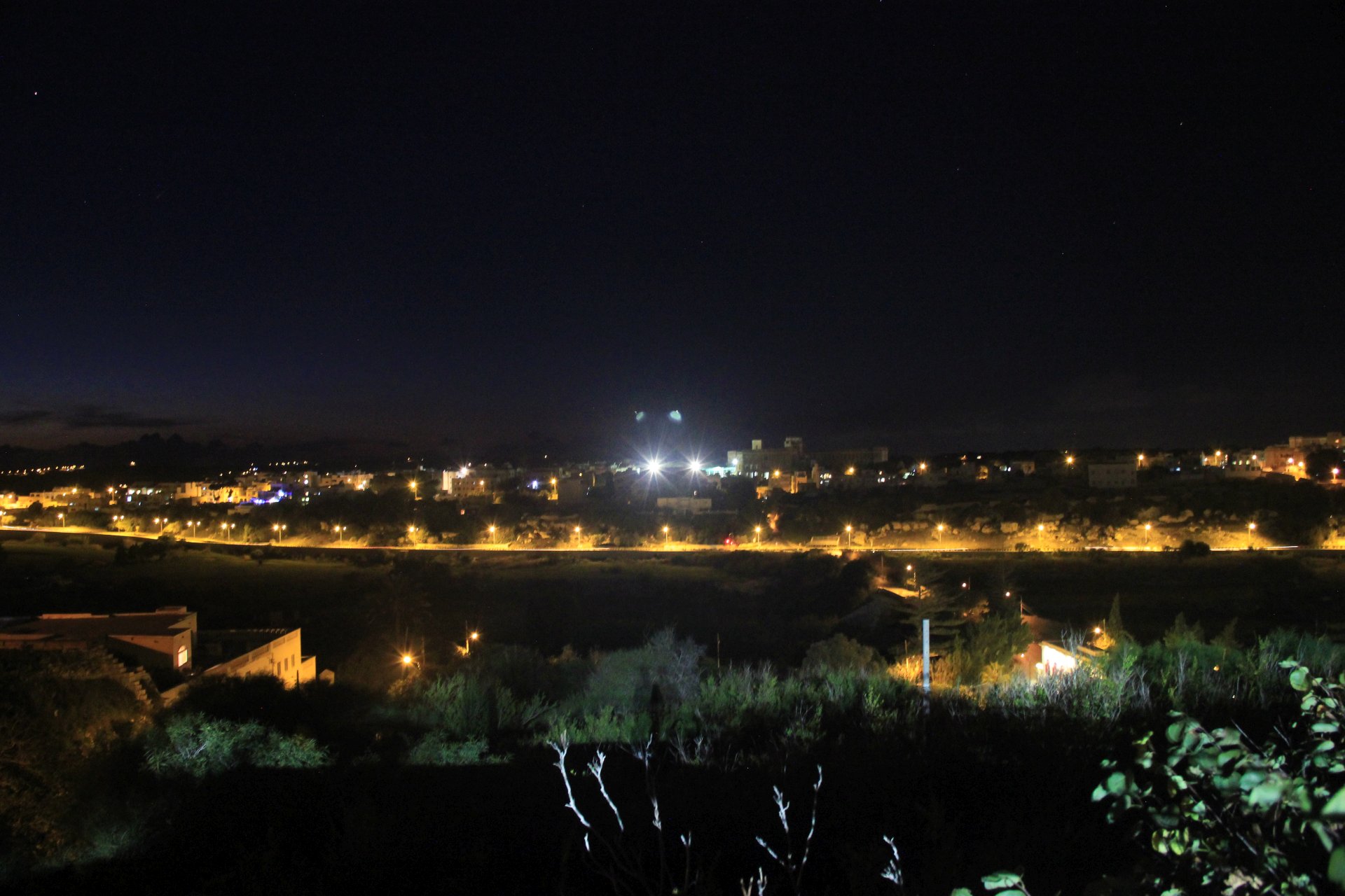 Widok z murów obronnych Mdiny