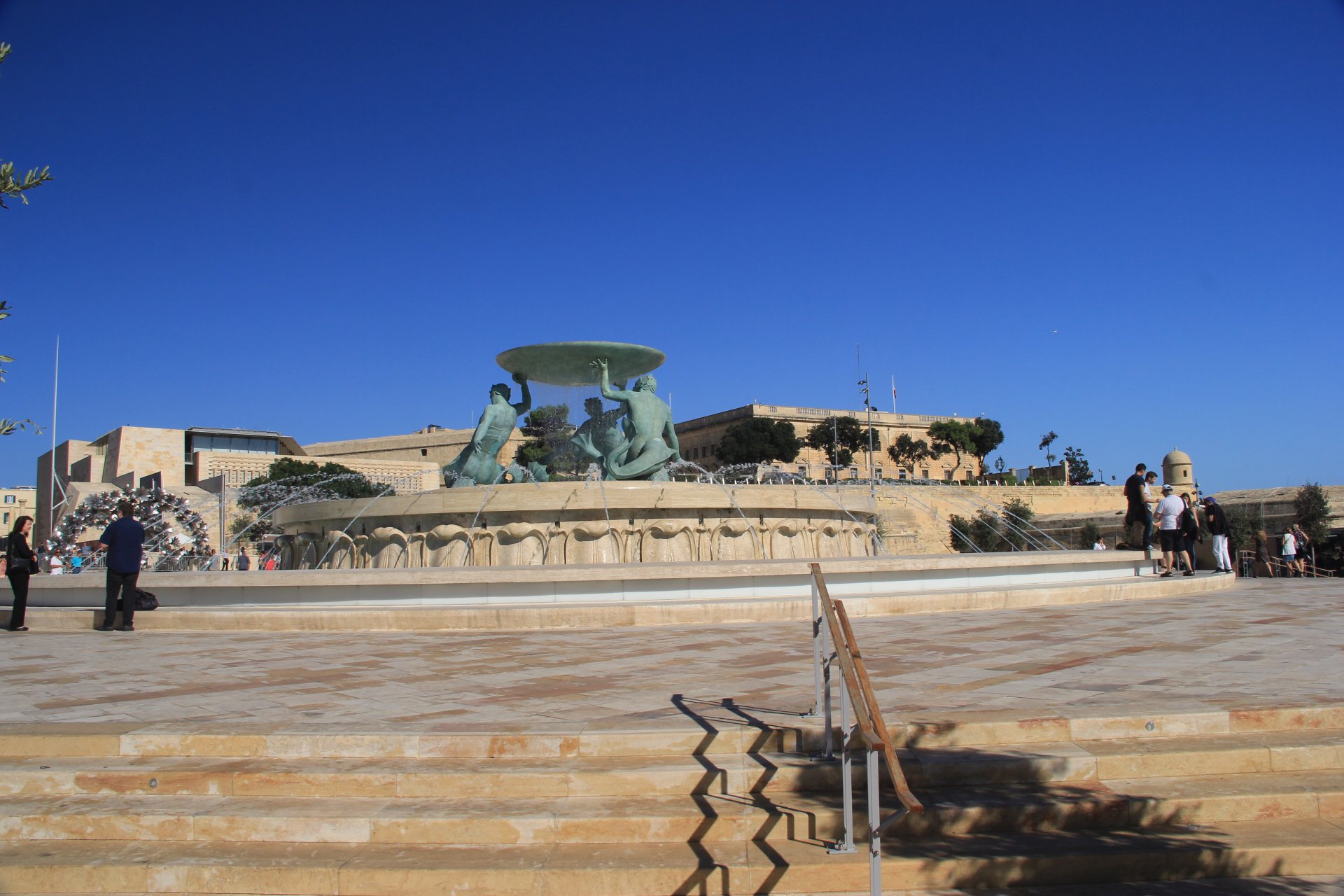 Fontanna Trytona w Valletcie