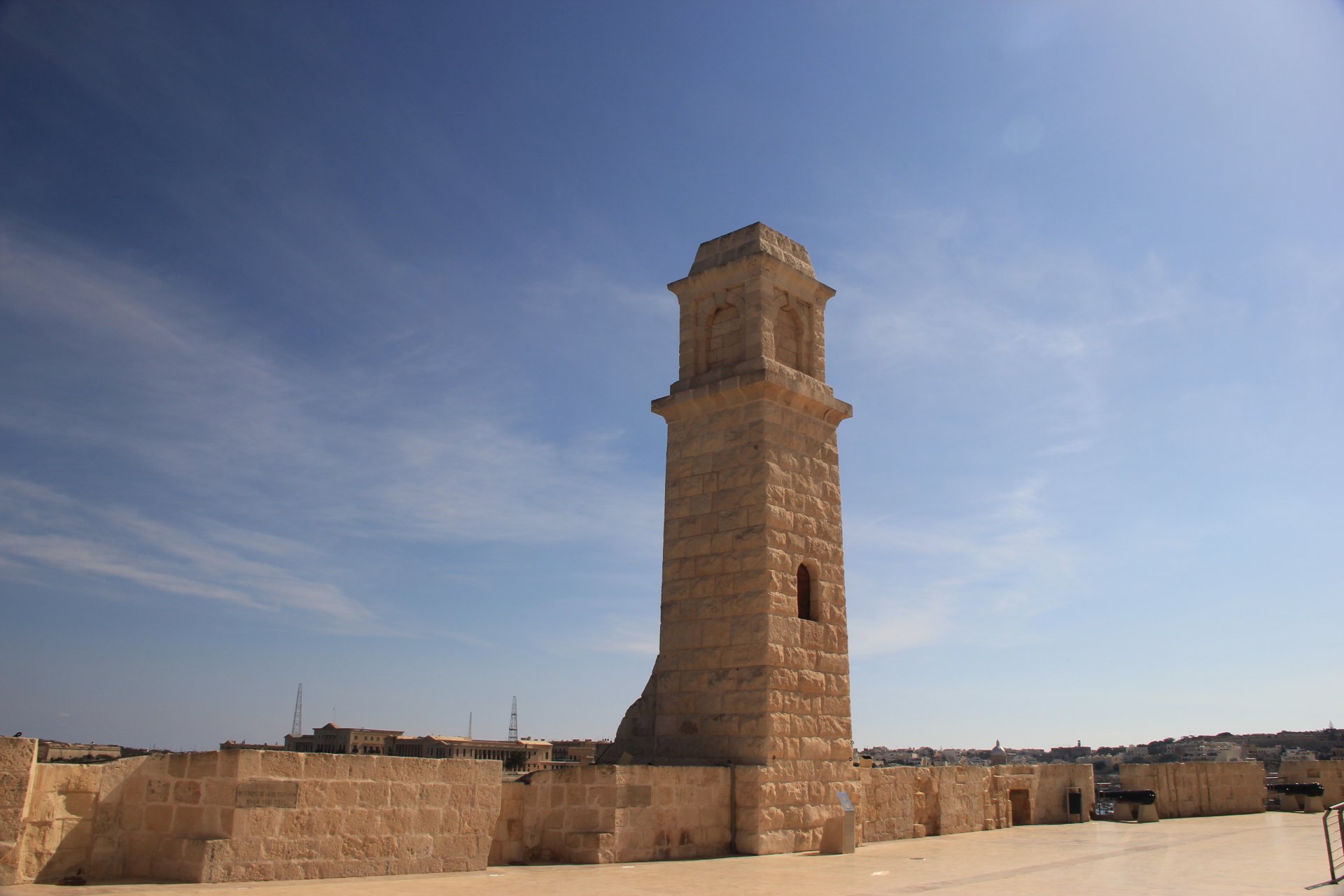 Wieża obserwacyjna w Forcie św. Anioła