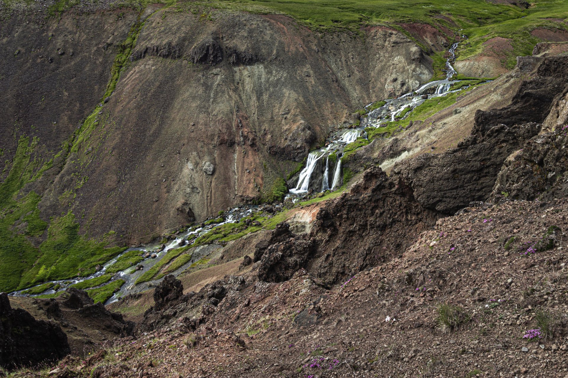 Wodospad Djúpagilsfoss