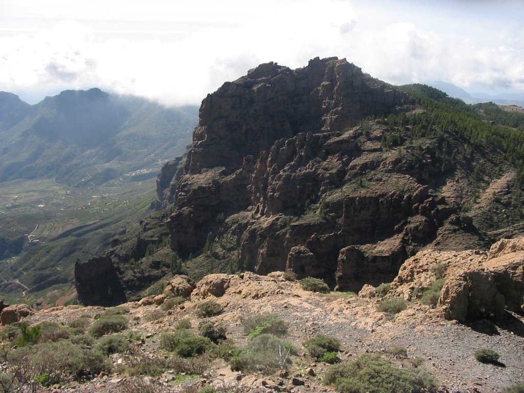 Widok z Pico de las Nieves