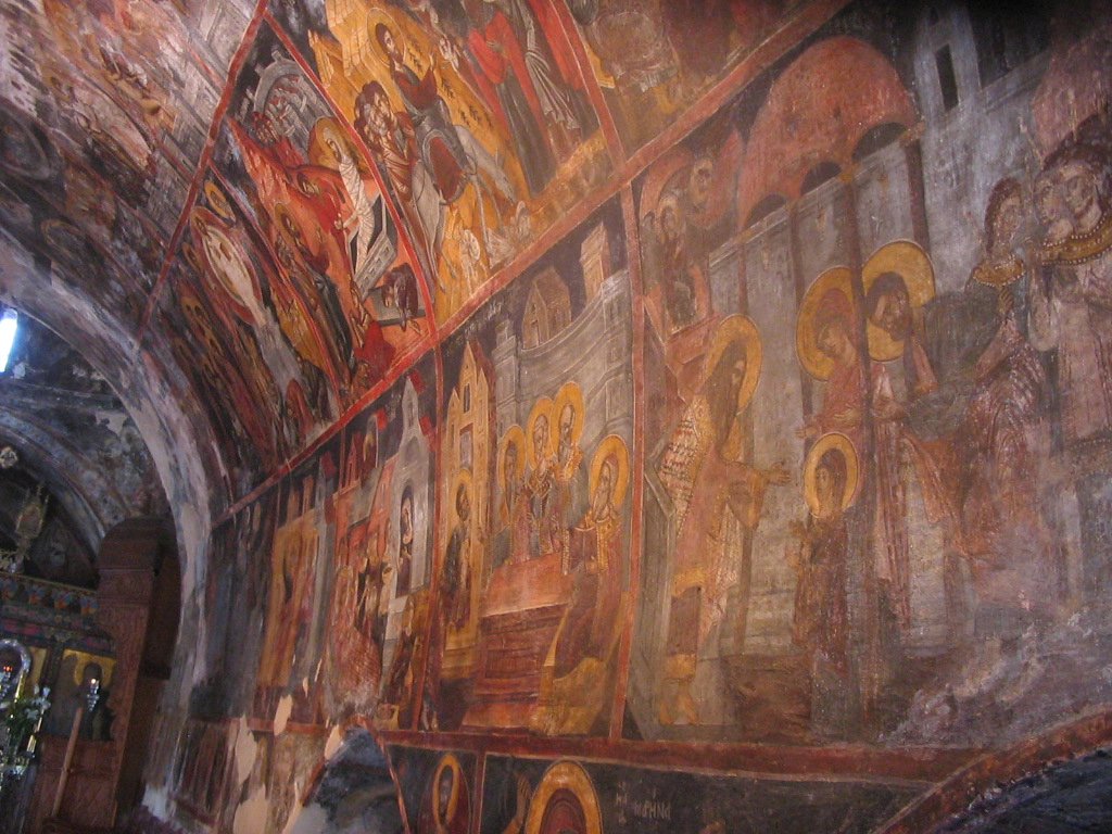 Kościół Kimisis tis Theotoku (XIII - XIV w.) - freski