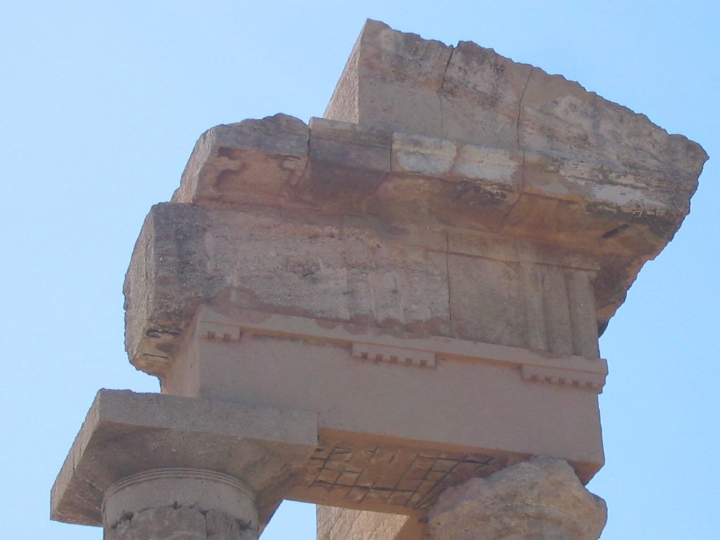 Akropol - świątynia Apollina (III w. p.n.e.)
