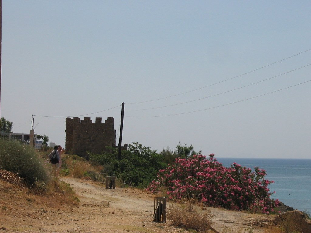 Ruiny zamku Frangokástelleo