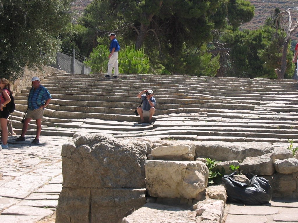 Knossós - amfiteatr