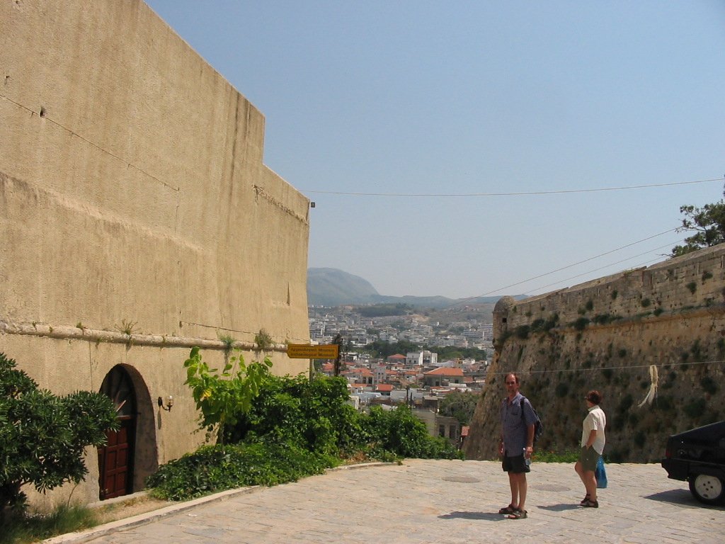 Widok z fortecy weneckiej na miasto
