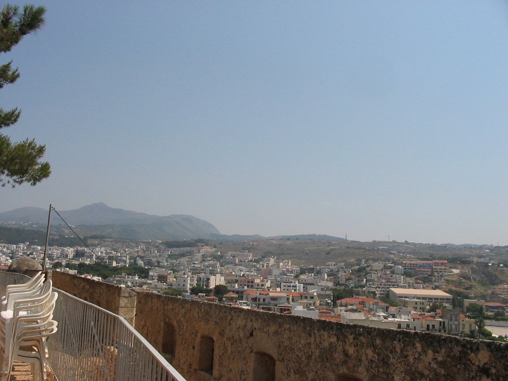 Widok z fortecy weneckiej na miasto