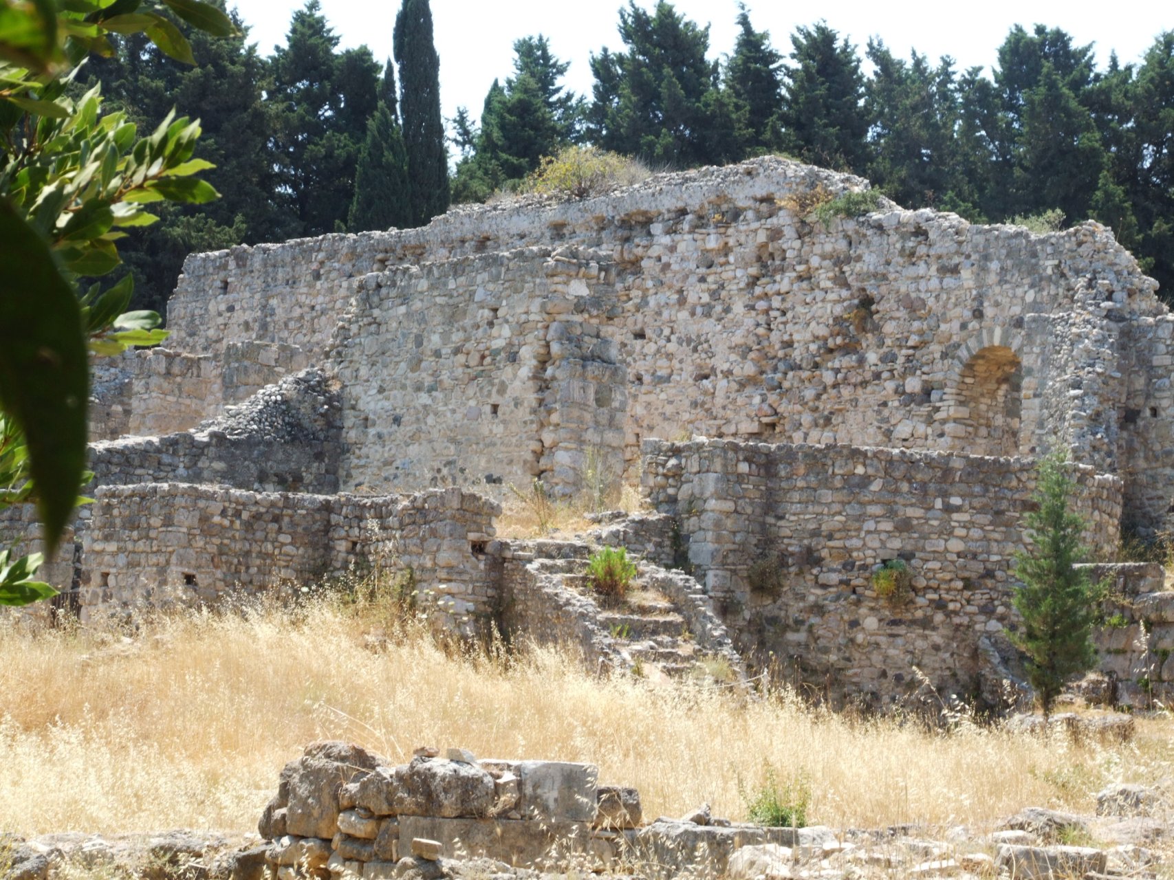Ruiny łaźni rzymskich