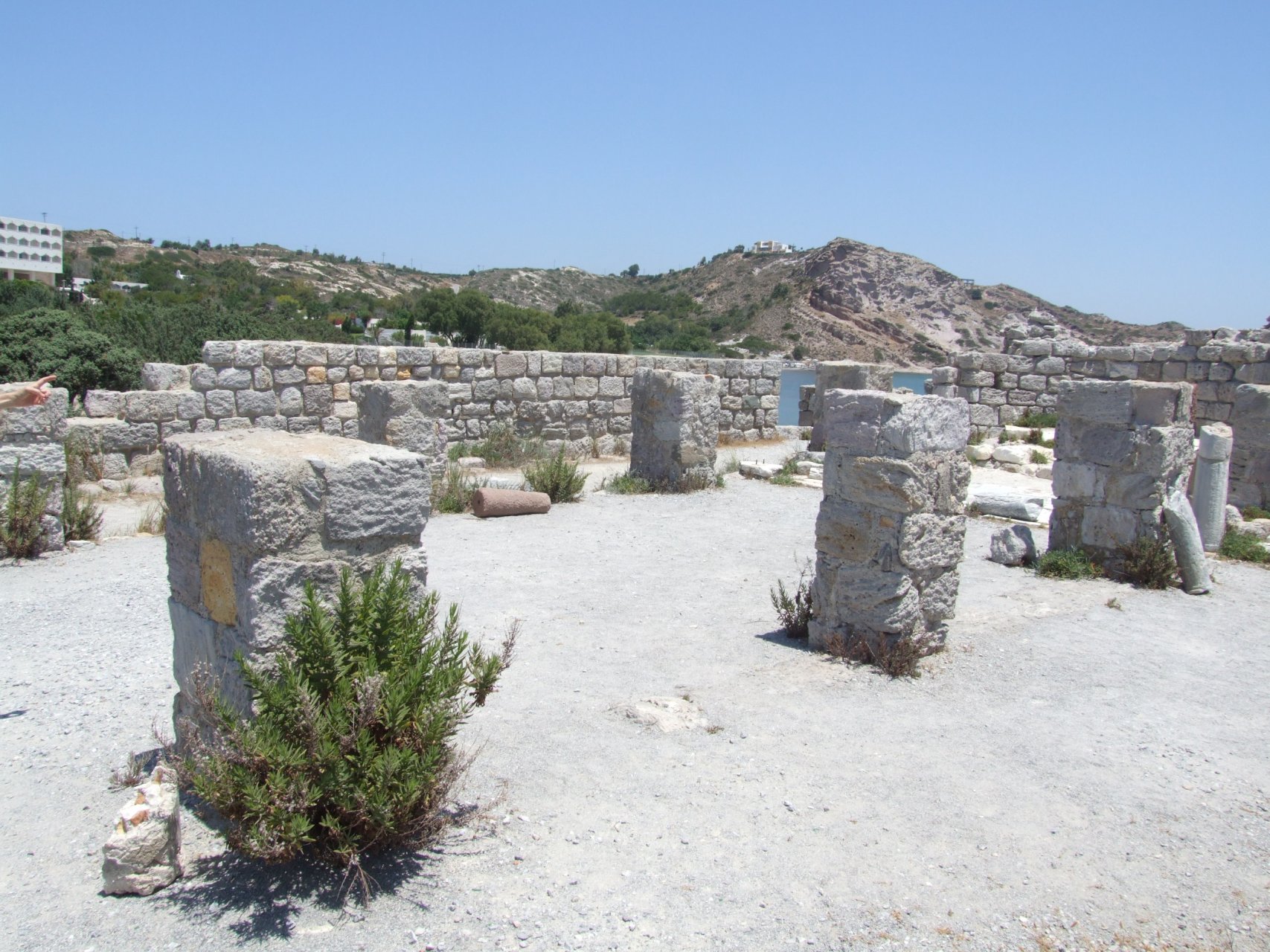 Ruiny bazyliki Ag. Stefanos