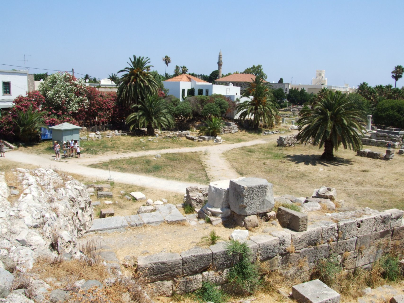 Agora, fundamenty wczesnochrześcijańskiej bazyliki