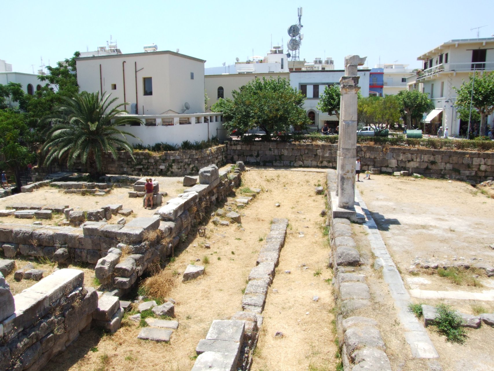 Agora, główna ulica dawnego miasta